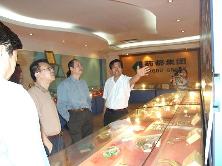 國家林業局一行領導到我公司調研