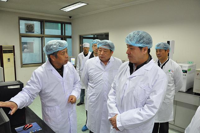 河北省政府副省長張杰輝來藥都集團視察指導工作